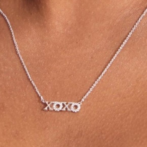 Stella & Dot Jewelry - Stella & Dot - Silver XOXO Necklace